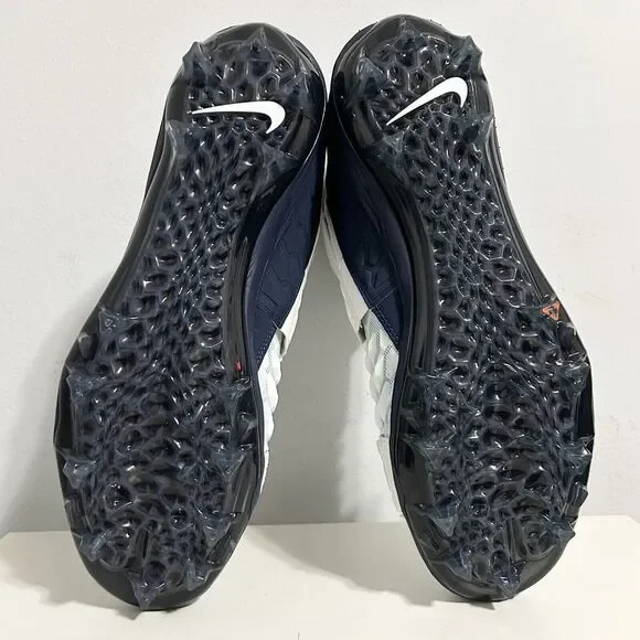 Nike Force Savage Elite 2 “White College Navy” Men’s Size 13.5-14 Football Cleat